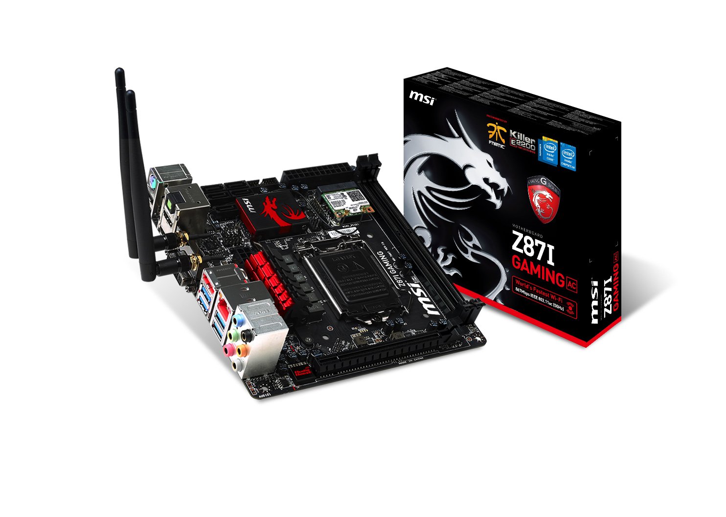 Amazon | MSI Z87I GAMING AC ゲーミングマザーボード Mini-ITX 日本
